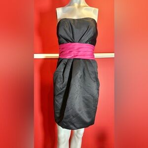 Forever Yours strapless bridesmaid cocktail dress